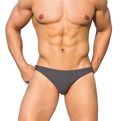Sexy Homme Slip Natation Bas Taille Bikini Slip Maillot De Bain Slip Confort Eur Picclick Fr