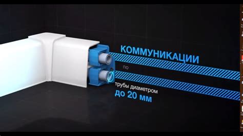 Система Aqua от Грейс для скрытия труб под плинтусом - YouTube