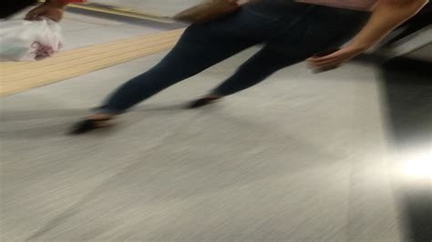 Delhi Metro Tight Jeans Ass