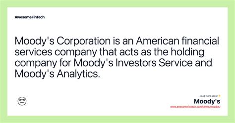 moodys awesomefintech blog