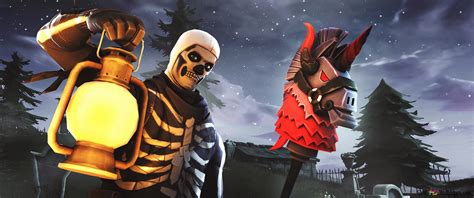 Fortnite - skull trooper 4K wallpaper download