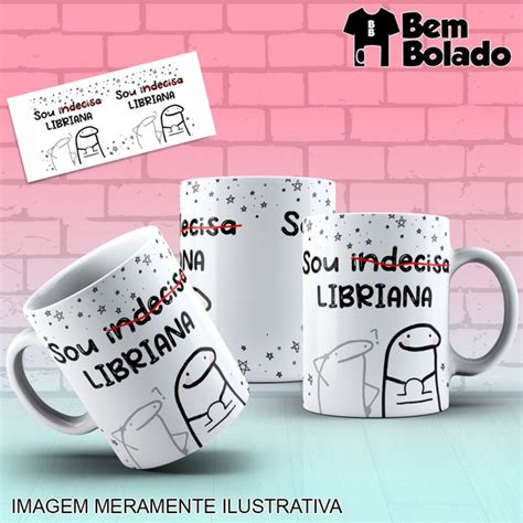 Caneca Flork Signos Libra Sou Indecisa Libriana Elo7