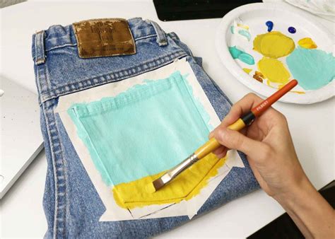 How To Paint On Jeans Steps With Pictures Artofit