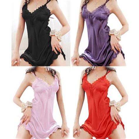 Women Sexy Lace Baby Doll Dress Lingerie Nightwear NIT Inam Pk