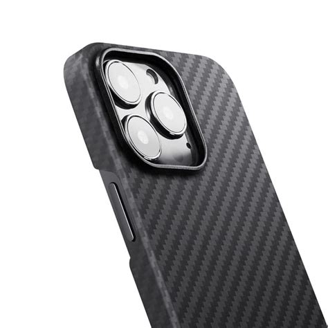 Carcasa PITAKA MagEZ 2 compatibila cu iPhone 13 Pro Max Black/Grey ...
