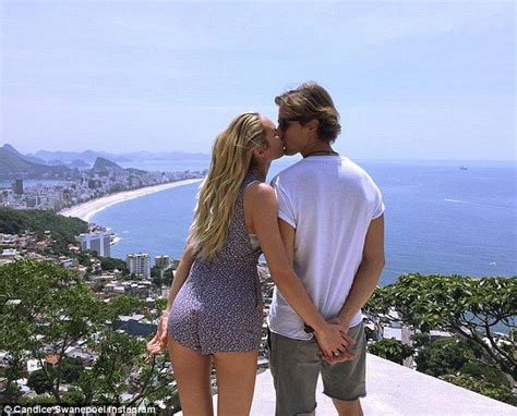 Candice Swanepoel Dons Cheeky Off The Shoulder Bikini In St Barts Artofit