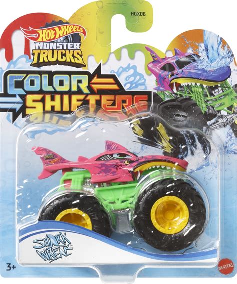 Hot Wheels Monster Trucks Color Shifters Monsteriauto Karkkainen Verkkokauppa