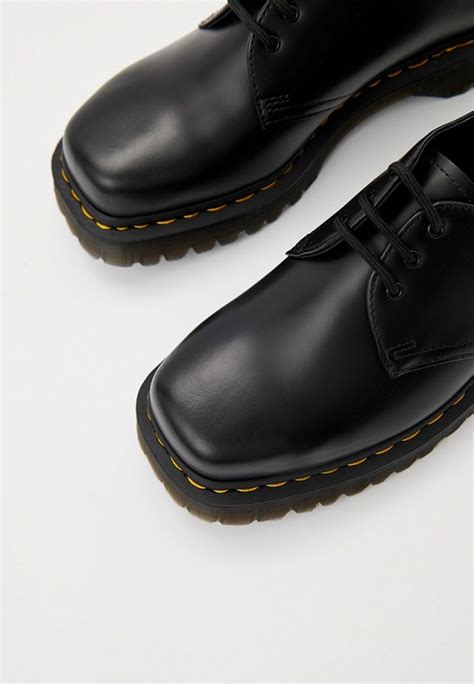 Dr Martens Bex Squared Black Polished Smooth