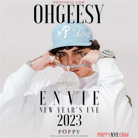 Dec 31 | OhGeesy | 2023 Poppy Los Angeles New Years | Hollywood, CA Patch