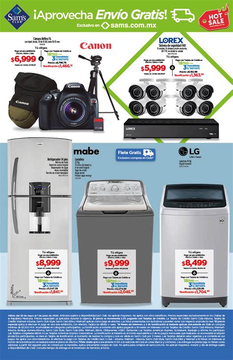 Folleto Sams Club Hot Sale 2020 Del 28 De Mayo Al 1 De Junio 2020