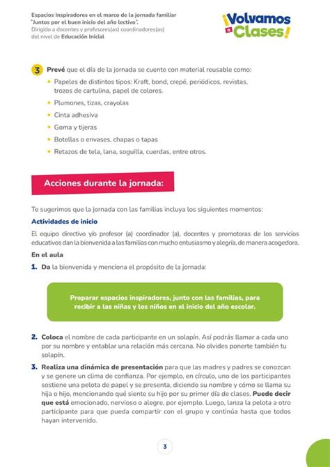 ESPACIOS INSPIRADORES INICIAL BUEN INICIO DEL AÑO ESCOLAR PDF