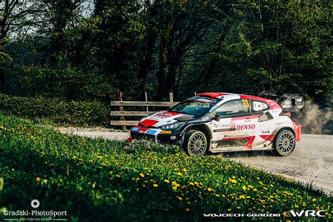 Evans Elfyn Martin Scott Toyota GR Yaris Rally1 Croatia Rally 2023