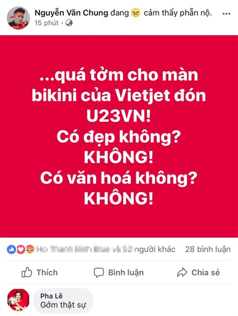 Dư luận phẫn nộ vì VietJet Air đưa người mẫu mặc bikini lên máy bay đón đội tuyển U Báo Phụ Nữ