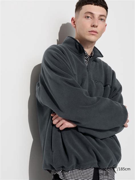 Check Styling Ideas Forfleece Half Zip Oversized Pullovercotton