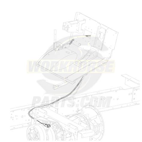 W0011046 Cable Asm Park Brake Front 112 Long Workhorse Parts