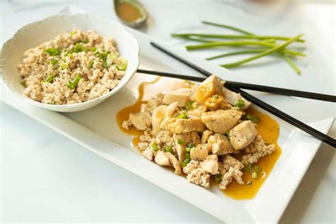 Orange Chicken over Egg Rice – Keto-Adapted