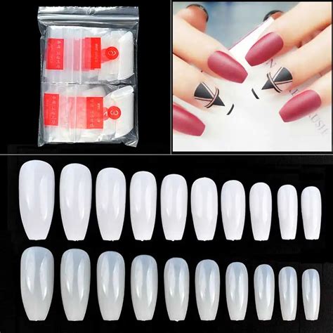 Aliexpress Buy Pcs Pack Balerina Nail Art Tipsy False Nails