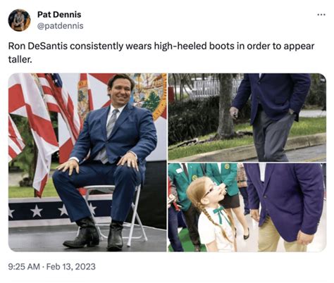 "Boots with some mighty big lifts": Ron DeSantis hidden heels conspiracy erupts as TikTok video ...