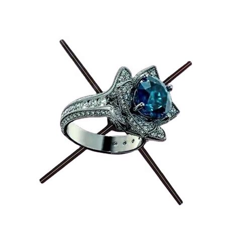 Four Blades Cm Indoor Advertising Hologram D Holographic Naked