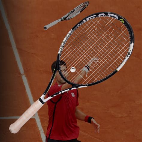 Historic 2016 Novak Djokovic French Open Final Match Used Racquet