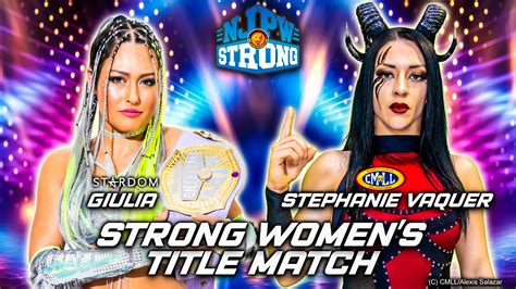 Stephanie Vaquer Announced As Giulia S Next Challenger Wrestlezone