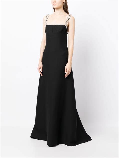 Valentino Garavani Crystal Embellished Gown Farfetch