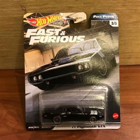 Jual HOT WHEELS PREMIUM FAST FURIOUS FULL FORCE 71 PLYMOUTH GTX HOTWHEELS Shopee Indonesia