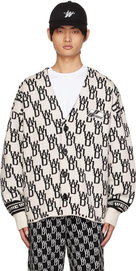 Off White Oversized Cardigan By We11done On Sale