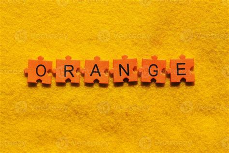 orange word on yellow background 27444885 Stock Photo at Vecteezy