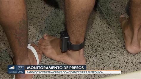 Vídeo Bandidos tornozeleira eletrônica continuam a cometer crimes