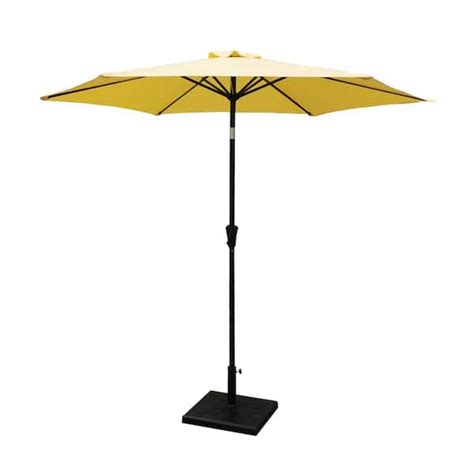 Sunrinx Ft Aluminum Market Push Button Tilt Patio Umbrella In