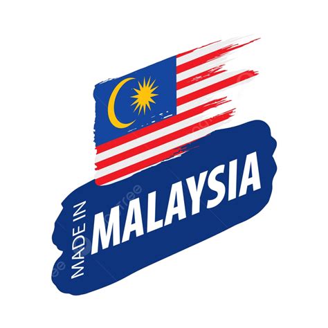 Vector Illustration Of Malaysia Flag On A Clean Background Vector