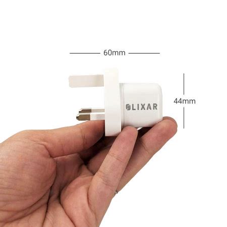 Olixar Power Delivery W Usb C White Wall Charger Uk Plug For Google