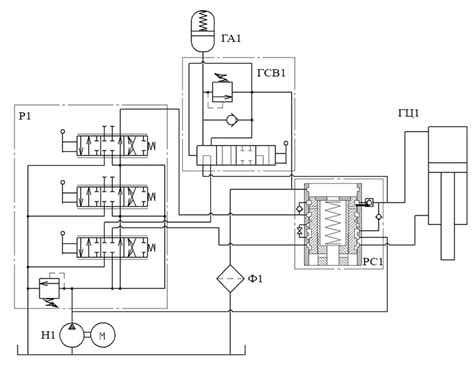 Гидросистема трактора МТЗ и его гидравлическая схема