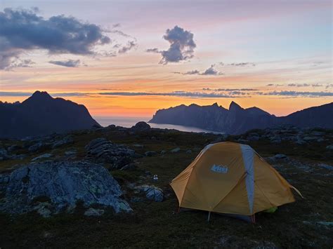 Sunset views over Senja, northern Norway : r/CampingandHiking