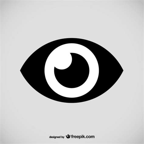 Vector Eye Icon 52659 Free Icons Library