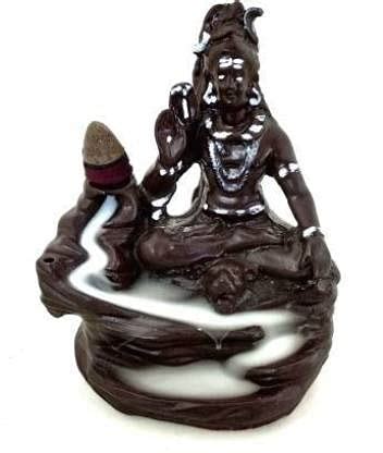 Buy Digital Comm Lord Shiv Ji Dhyana Mudra Idol Fountain With Smoke