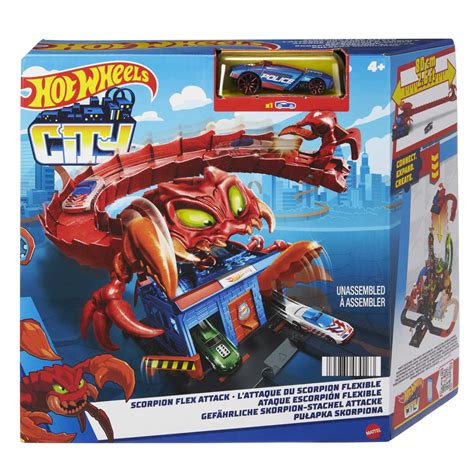 Pista Hot Wheels City Ataque del Escorpión Mi Jugueteria