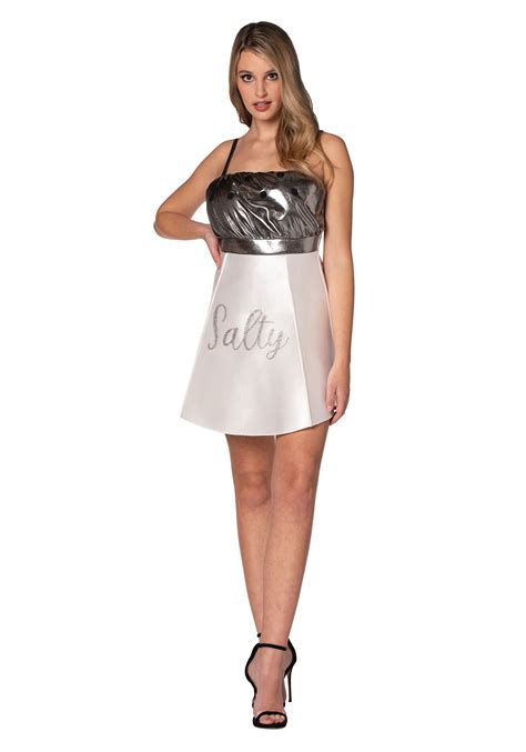 Salty Salt Shaker Dress Costume for Women