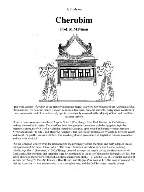 Cherubim | PDF | Kabbalah | Genesis Creation Narrative