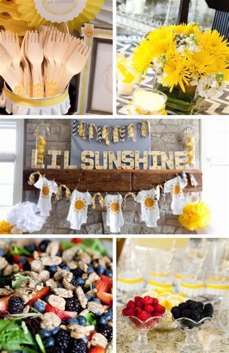 You Are My Sunshine Baby Shower – Baby Shower Ideas 4U