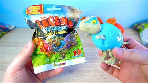 ДИНОЗАВРЫ Трансформеры Яйцо сюрприз Legend of Animals - YouTube