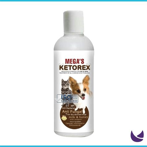 Mega Ketorex Medicated Shampoo For Cats And Dogs Chubby Meows