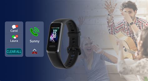 Huawei Band 4 różowy - Smartbandy - Sklep komputerowy - x-kom.pl