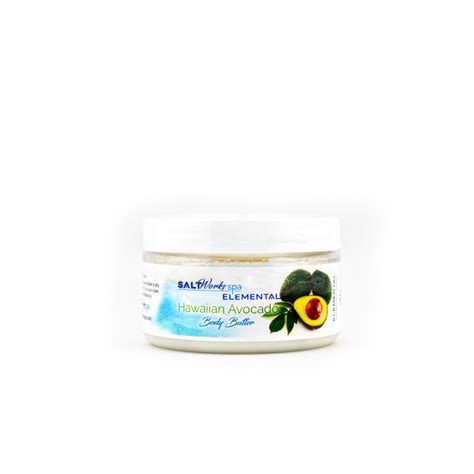Hawaiian Avocado Body Butter Salt Works Spa