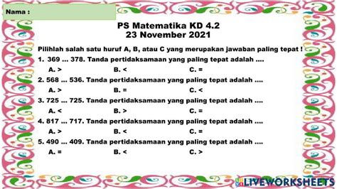 ps matematika kd   pamungkas