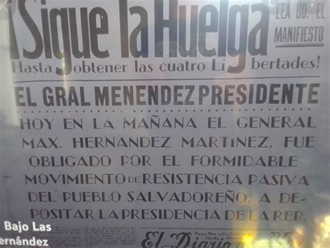 EL SALVADOR SIN MIEDOS On Twitter 09 DE MAYO DE 1944 A FUERZA DE