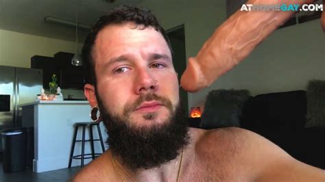 Inked Otter Sprays Cum After Stuffing His Ass With A Dildo XHamster