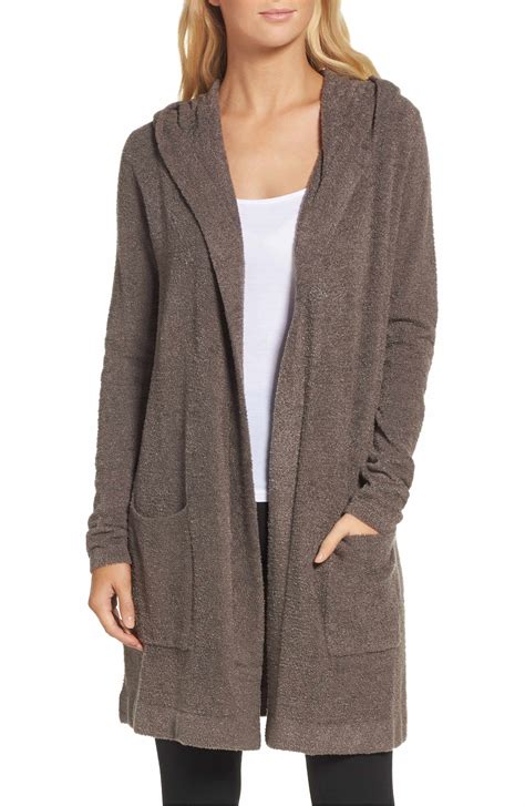 Barefoot Dreams® Cozychic Lite® Coastal Hooded Cardigan Nordstrom Cute Cardigan Outfits