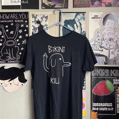 Bikini Kill Band Tee Handmade By Yours Truly Depop